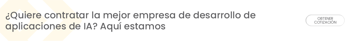 Contratar a la mejor empresa de desarrollo de aplicaciones de IA